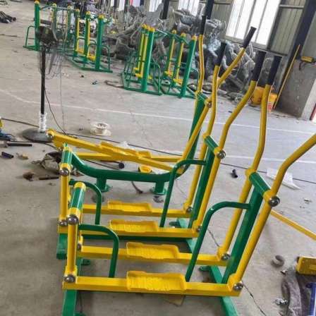 Production and production of sports equipment, waist extension and back frame, park square, national fitness equipment path processing
