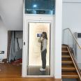 Longyu Customized Home Hydraulic Elevator Villa Sightseeing Elevator Penthouse Elevator