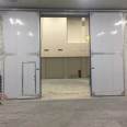 Workshop electric swing door, swing industrial door, electric industrial sliding door, polyurethane insulation