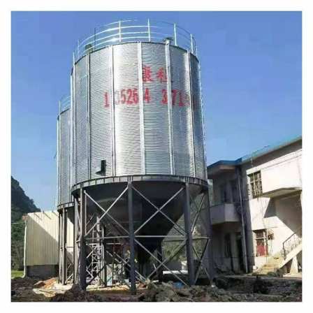 Kangcheng Vinegar Factory uses 1000 tons of sorghum silo to assemble steel plate granary with ventilation and temperature measurement configuration. Long grain storage time
