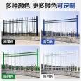 Yining Iron Art Fence Outer Wall Protection Fence 1.8m High Blue White Customized Fence Fence