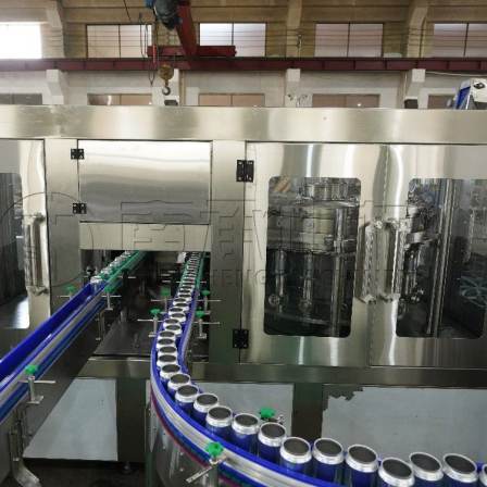 Juice can production equipment, beverage equal pressure filling, supplied by Zhangjiagang Nancheng Machinery Factory