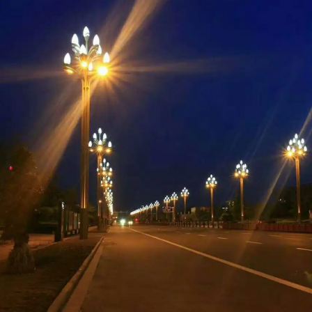 Haoguang Wholesale Magnolia Lamp Large LED Road Atmosphere Landscape Lamp Customization on Demand