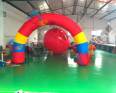 Huajin Air Mold Production Customized 6m, 8m, 10m, 12m Opening Ceremony Inflatable Arch Inflatable Tent