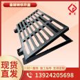 Spheroidal graphite cast iron manhole cover with five anti heavy anti fall measures, 700 circular adjustable anti settlement measures, supplied by the manufacturer in stock for municipal use