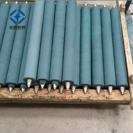 Developer rubber roller fully automatic web paper slotting guide roller supplied by manufacturer for sanding machine rubber roller