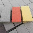 Yellow sidewalk tactile paving brick, anti-skid and wear-resistant blind stop brick, applicable to high-speed railway and subway