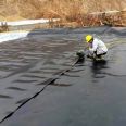 Huijie anti tearing and puncture resistant HDPE geomembrane covering anti-seepage fish pond aquaculture geomembrane