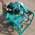 Orchard gasoline pesticide sprayer hand push diesel spray 100L insecticide sprayer small frame mist sprayer