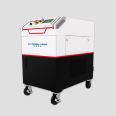 300W integrated mobile device metal surface rust removal rubber mold laser cleaning rust removal machine