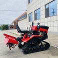 Crawler type field management machine with 35 horsepower, ditch opening, fertilization, backfilling, and weeding all-in-one machine