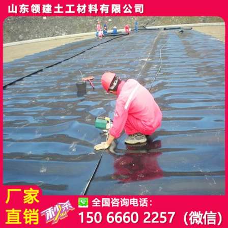 Lingjian Fish Pond HDPE Geomembrane 1.5mm Oxidation resistant New Material Seepage Prevention and Isolation