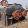 Used 1312 double rotor hammer sand making machine, 90% new Dingli crusher