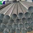 Steel corrugated culvert pipe, large-diameter galvanized metal pipe culvert assembly, bridge culvert, tunnel drainage corrugated pipe