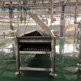 Horizontal hair removal machine for poultry slaughter, broiler chickens, meat and duck hair removal equipment, fully automatic poultry hair removal machine