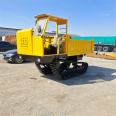 Crop transfer crawler transport vehicle, mountain climbing tiger, all terrain transport vehicle, farmland and paddy field dump truck