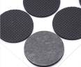 Black silicone foot pads, electronic products, anti-skid, shock-absorbing, silent silicone pads, self-adhesive tape, arbitrary cutting, customized packaging, electronic products, tape packaging, printing