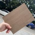 Easy to apply 4mm fire-resistant metal composite board, flame retardant aluminum plastic board, laminated board, wood veneer wall panel, manufacturer with strong strength