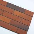 Exterior wall brick kiln transformed into imitation old brick 60mm * 240mm imitation split brick project, self built villa wall brick