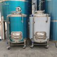 304 stainless steel mixing tank, 1 ton vertical mixing tank, 1000 liters solid-liquid mixing storage tank, motor adjustable