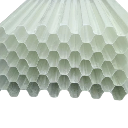 Glass fiber reinforced plastic inclined tube filler Cesspit PP hexagonal honeycomb inclined plate filler sedimentation tank aperture 50/65/80