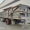 Steel billet semi trailer, steel ladle, insulation road hot steel semi trailer transport vehicle