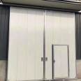 Industrial insulation doors, industrial folding doors, hanging rails, sliding doors, Jingwu supply