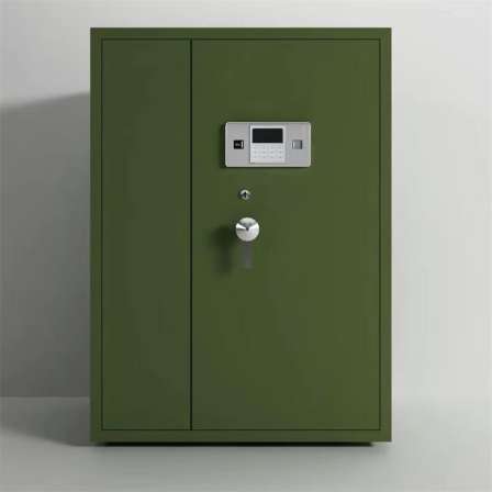 Baihui thickened gun cabinet equipment safekeeping cabinet electronic Combination lock steel instrument cabinet military green