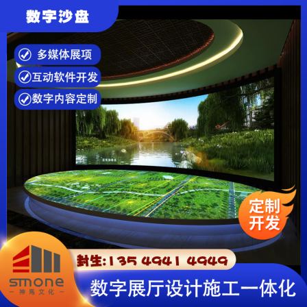 Sales Center Park Investment Center Exhibition Hall Digital Electronic Sand Table Immersion Holographic Acoustic Optoelectronic Linkage Sand Table