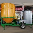 Double warehouse high moisture soybean corn wheat sorghum dryer Mobile grain drying and dehumidification equipment is convenient