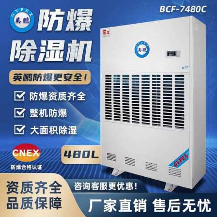 Yingpeng Explosion proof Dehumidifier Industrial Dehumidifier 480L/day BCF-7480C