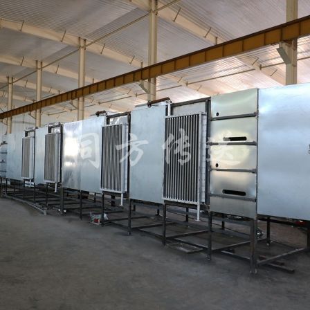 Fully automatic large-scale drying equipment, multi-layer belt dryer, industrial natural gas hot air dryer customization