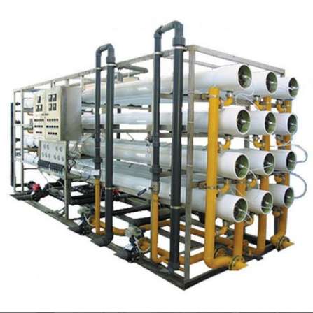 Groundwater purification reverse osmosis equipment Large industrial reverse osmosis system production line water purification equipment