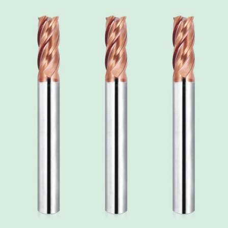Eutian hard alloy tungsten steel CNC unequal stainless steel CNC milling cutter with 4 blades