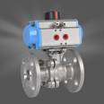 3PC Extended Welded Ball Valve GB/T12234 (Z41W) 10K Flange Cast Iron Body Jinchuang Stainless Steel