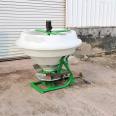 600 kg plastic bucket fertilizer spreader tractor three point suspension organic fertilizer spreader