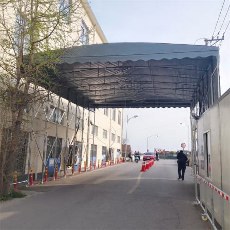 Outdoor basketball court canopy cost customization, mobile canopy production, processing, packaging, shipping and installation