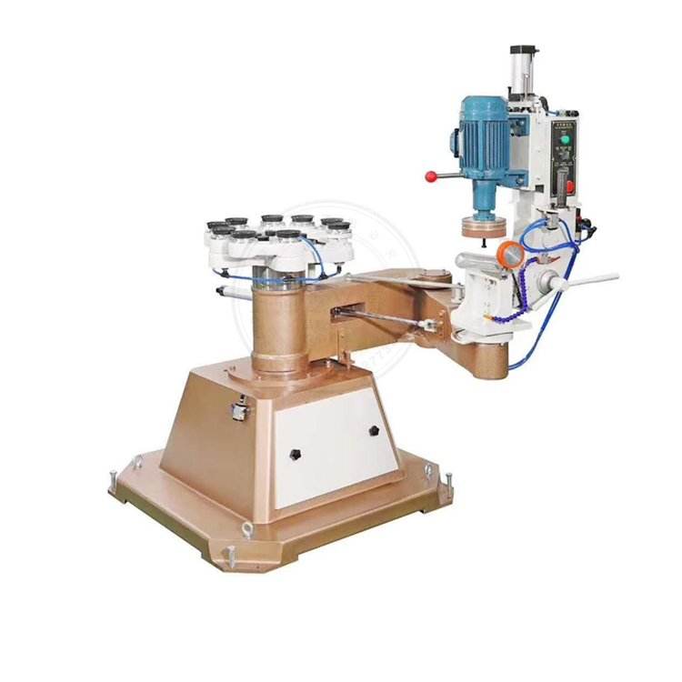 Qianglong Yihai QLY-1321 can grind round edges, straight edges, and duckbill edges of glass at a discounted price for irregular grinding and rounding