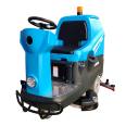 Driving type fully automatic floor washer, ceramic tile floor, waiting hall cleaning tool