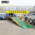 Weilin Qinli Machinery 10 tons and 10 meters warehouse unloading mobile loading bridge logistics forklift unloading platform