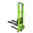 Automatic height stacker forklift reinforced semi electric 1 ton 2 ton hydraulic height stacker