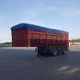 Customized dump semi-trailer semi-trailer rollover Dump truck intelligent conveyor belt unloading truck