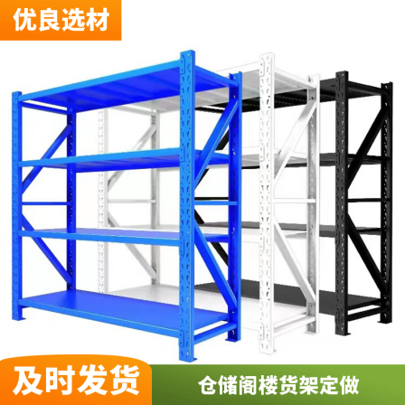 Warehouse shelves, storage racks, spray molded automated three-dimensional warehouse shelves, attic customization
