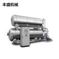 Duck neck, duck wing, fully automatic high-temperature sterilization pot, braised taste, water bath, double layer sterilization kettle, horizontal customized sterilization equipment