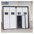 Henan Europe Door Industry Folding Door Manufacturing Industrial Flat Door Factory has good insulation effect for door opening and is easy to open