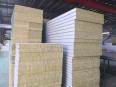 Rock wool sandwich panel fireproof and thermal insulation color steel plate dust-free workshop foam panel sandwich partition wall purification