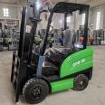 Chuli fully automatic electric forklift, 2-ton seat mounted cargo stacker, small hydraulic transport truck