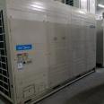 Demolition of large commercial central air conditioning recycling doors for factory refrigeration equipment