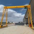 16 ton flower frame gantry crane for workshop single beam gantry crane material yard and freight yard