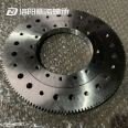 Small rotary bearing with external teeth, precision oblique tooth rotary table bearing, thin-walled small clearance rotary bearing